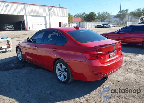 2016 BMW 328I из США, поврежденный, VIN WBA8E9G53GNT42109